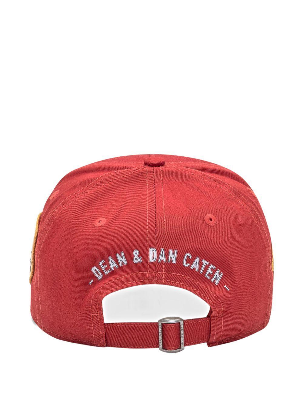 logo-print distressed baseball cap Product Image