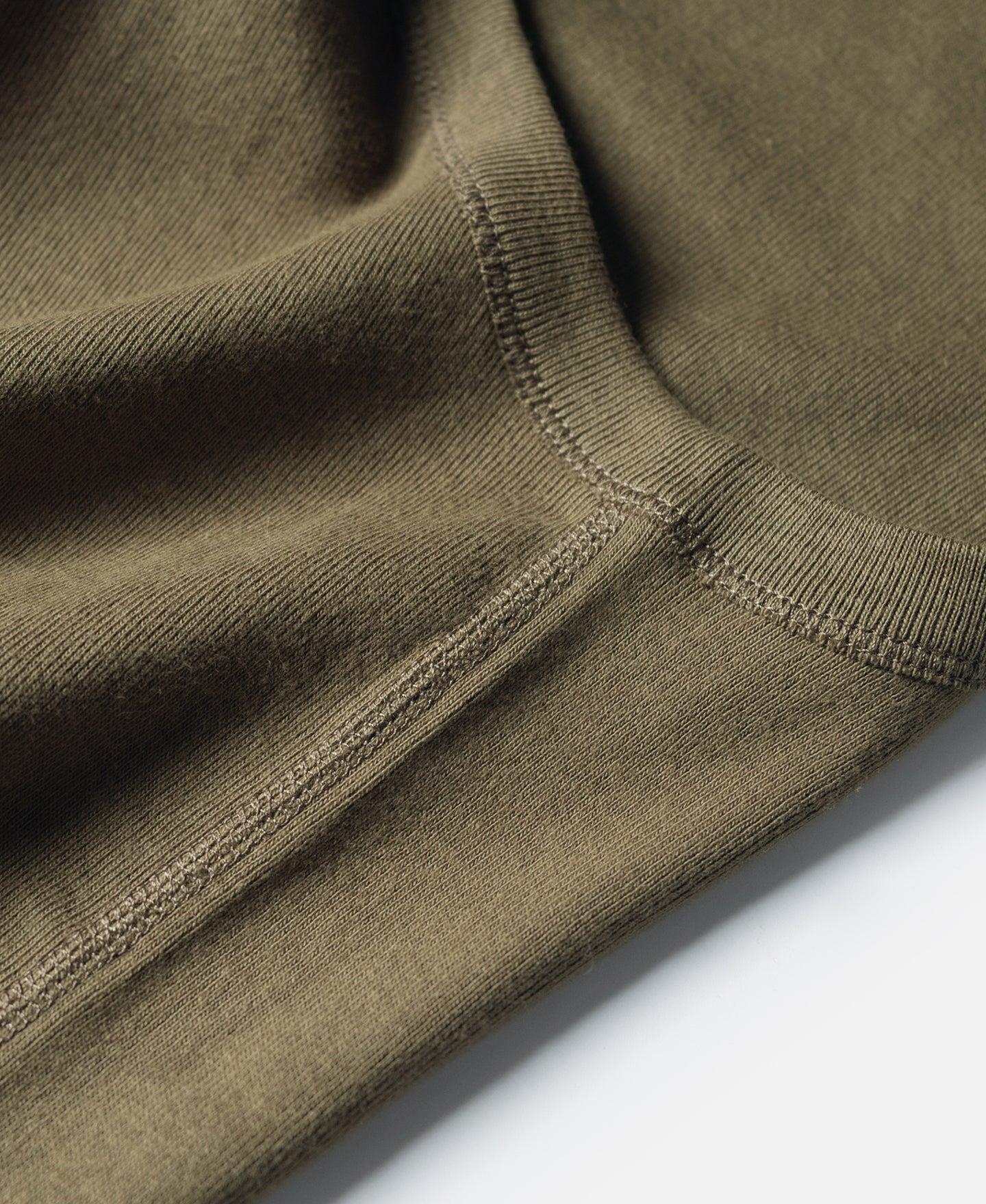 Military Cotton Tank Top - Olive Product Image