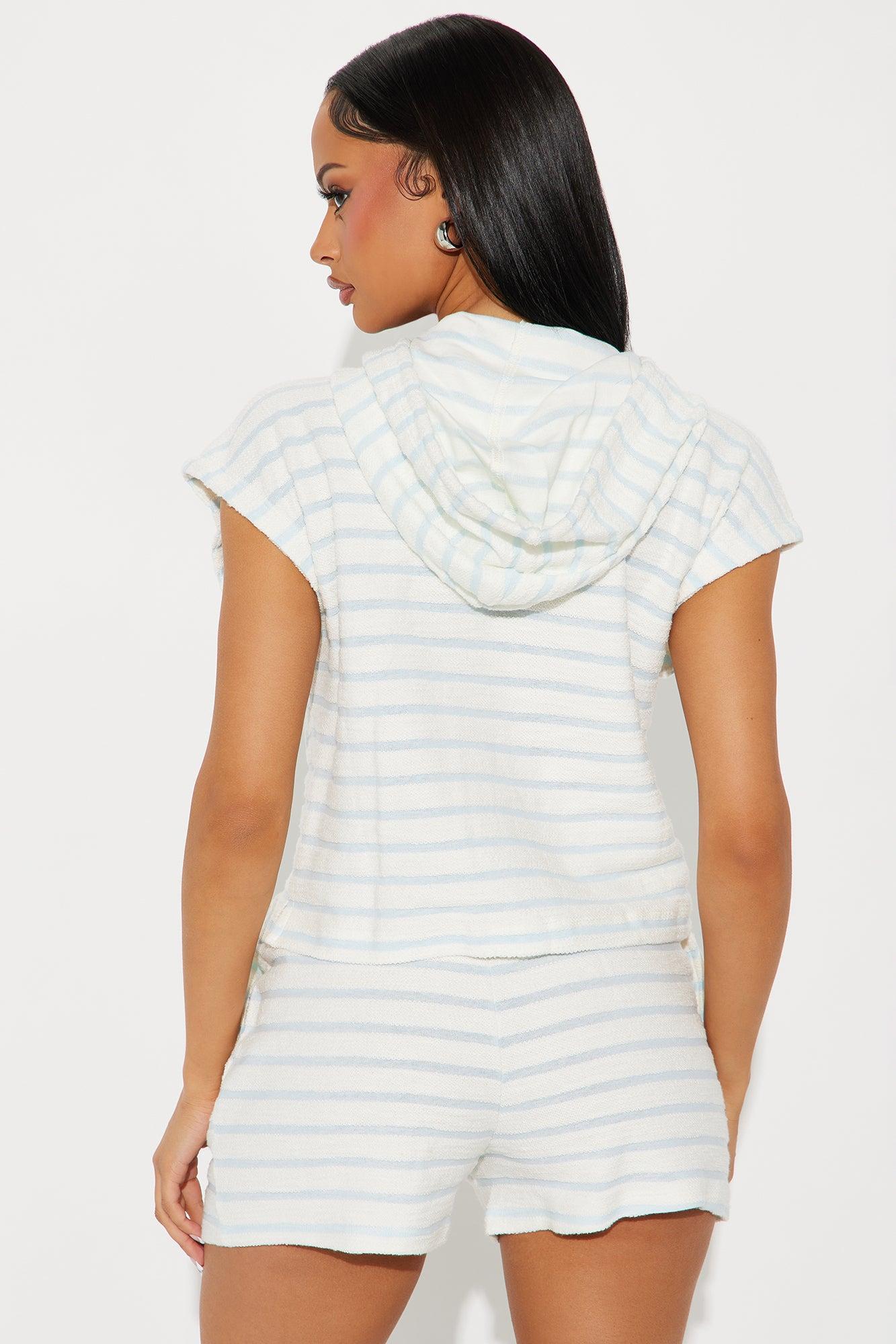 Daytime Short Set - Blue/combo Product Image