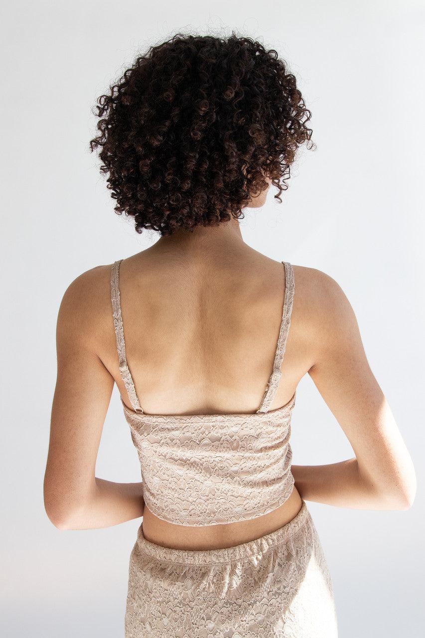 Lace Cami With Bow Product Image
