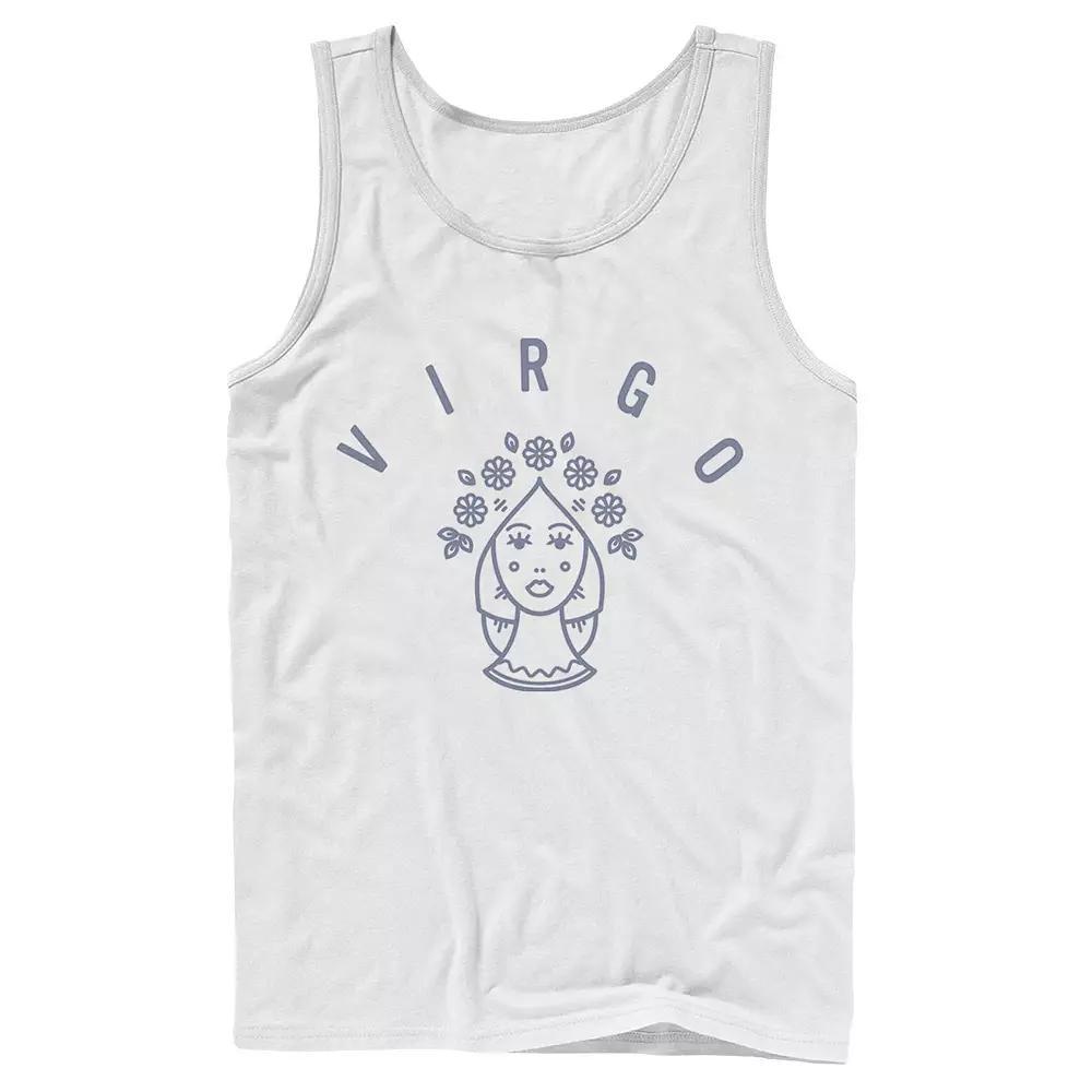 Men's Fifth Sun Virgo Line Art Tank Top,  Product Image