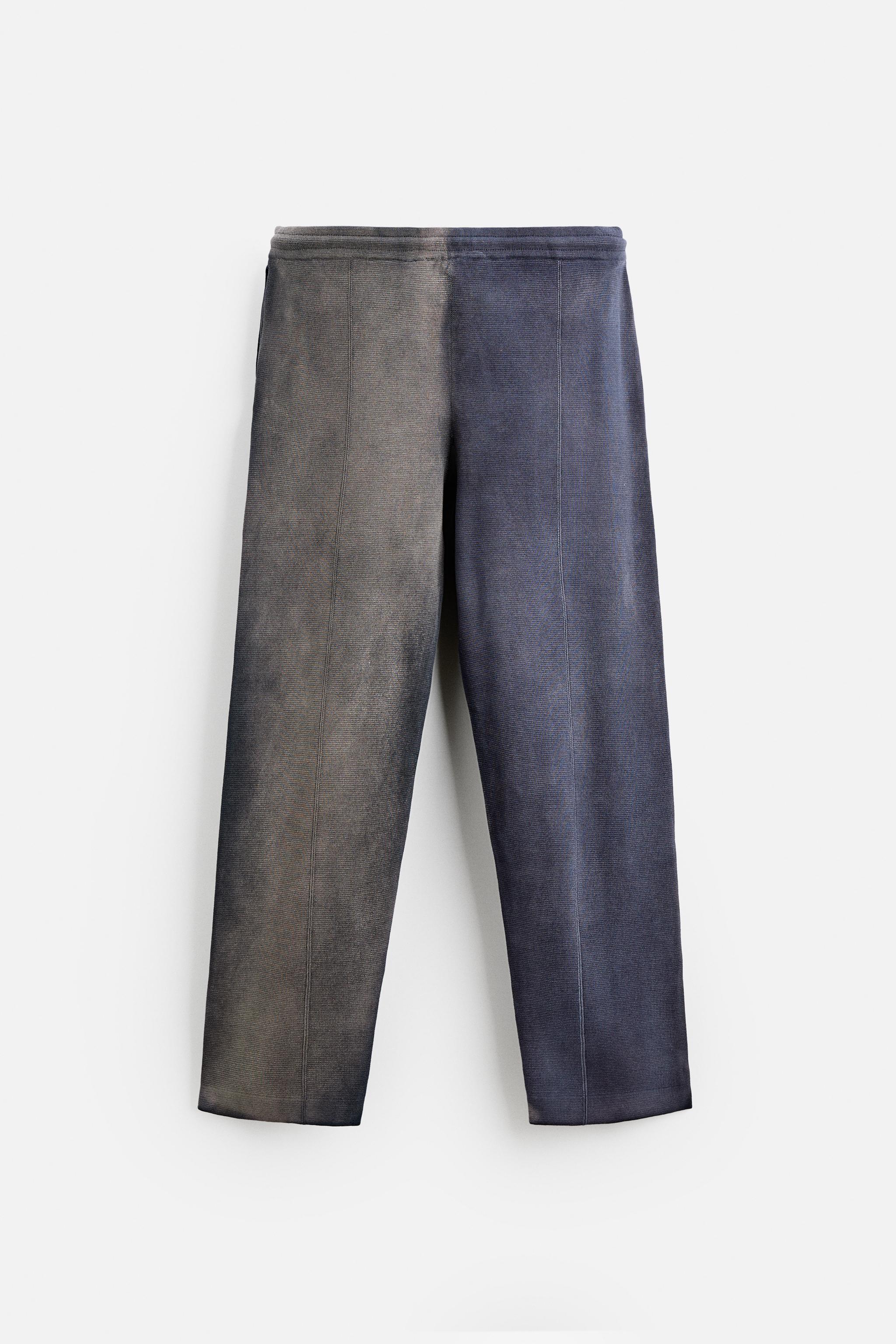 WASHED KNIT JOGGER PANTS Product Image