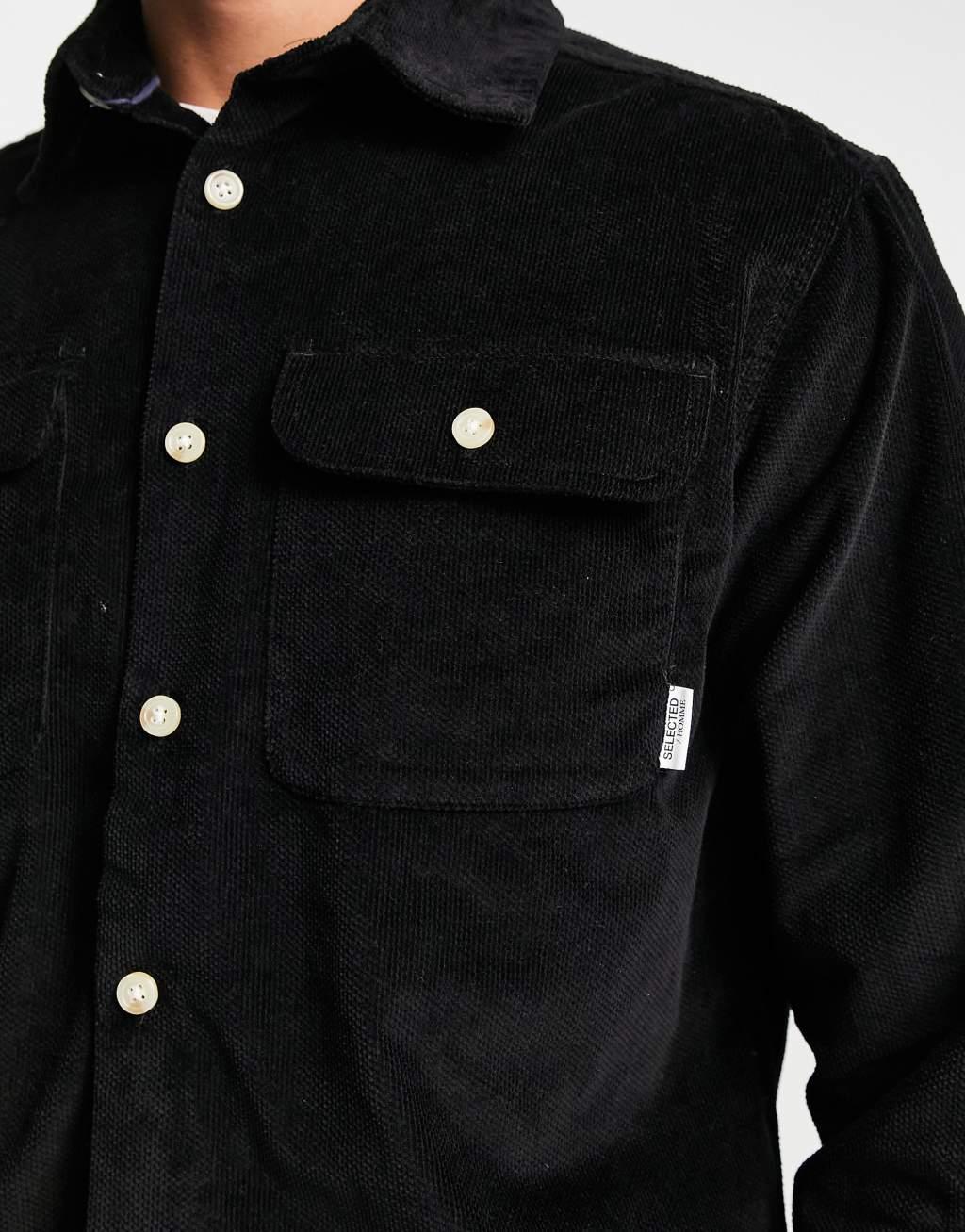 Selected Homme cord overshirt Product Image