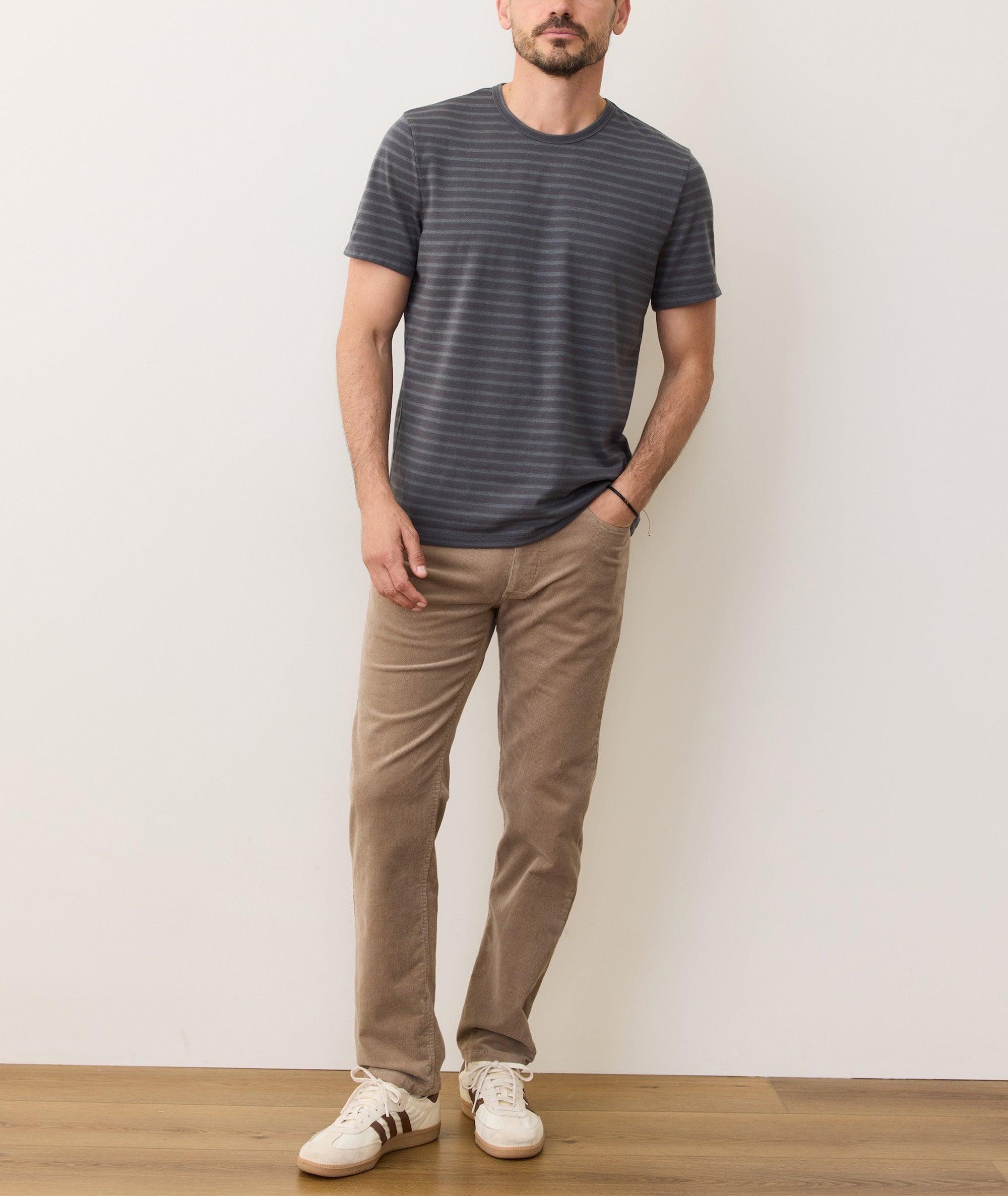 Signature Jacquard Crew Tee Product Image