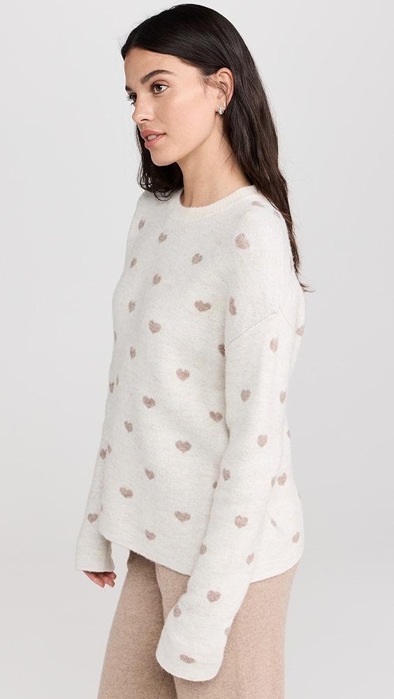 Splendid Lolly Hearts Sweater | Shopbop Product Image