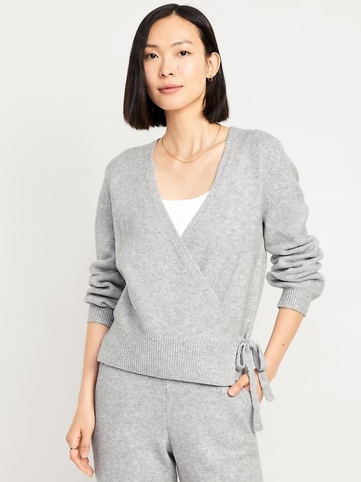 SoSoft Tie-Waist Sweater Product Image