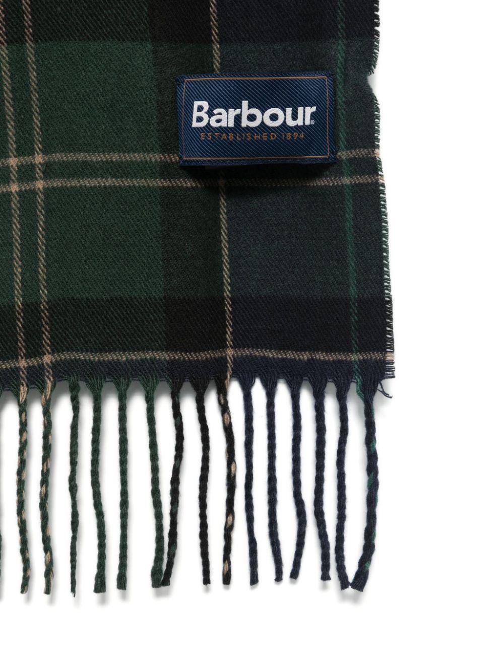 BARBOUR Galingale Scarf In Green Product Image