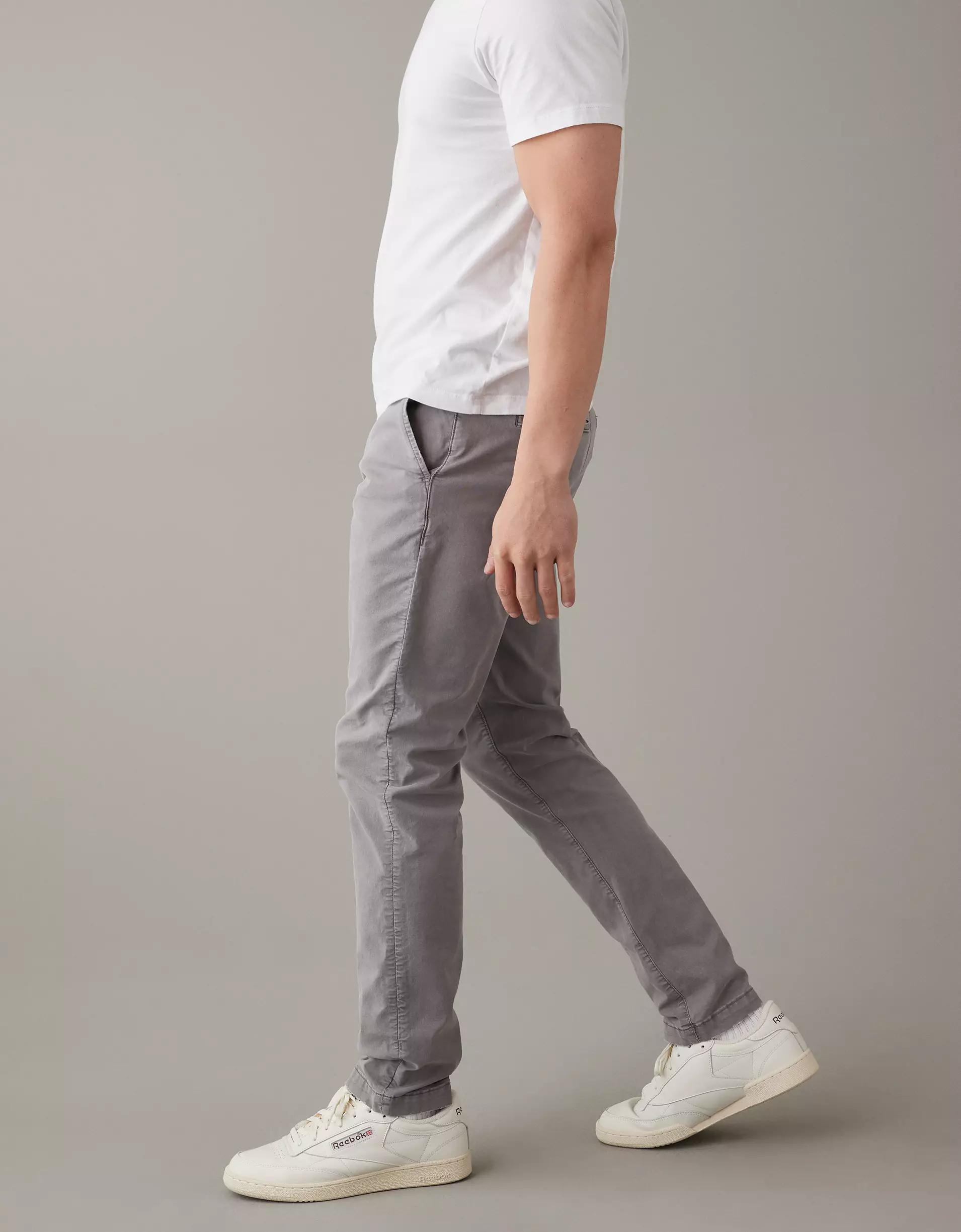 AE Flex Slim Lived-In Khaki Pant Product Image