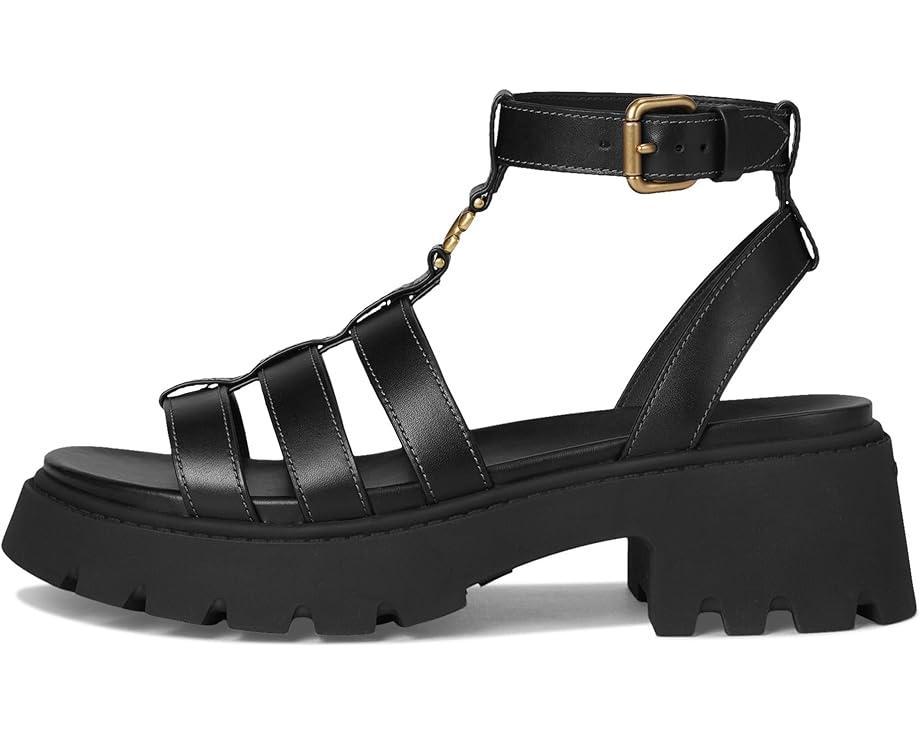 Women's COACH Sculpted C Platform Fisherman Sandals Product Image