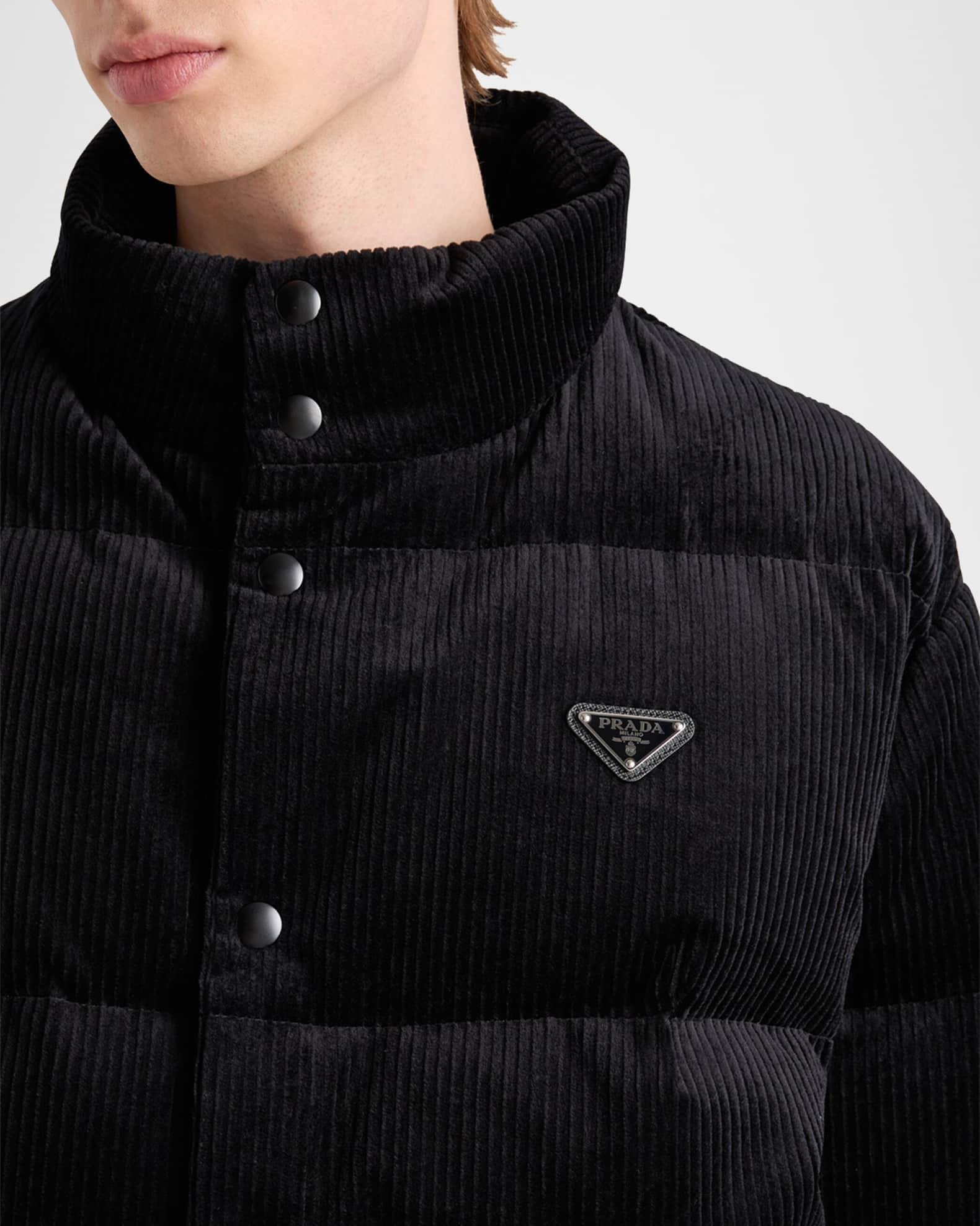 Men's Corduroy Puffer Jacket Product Image