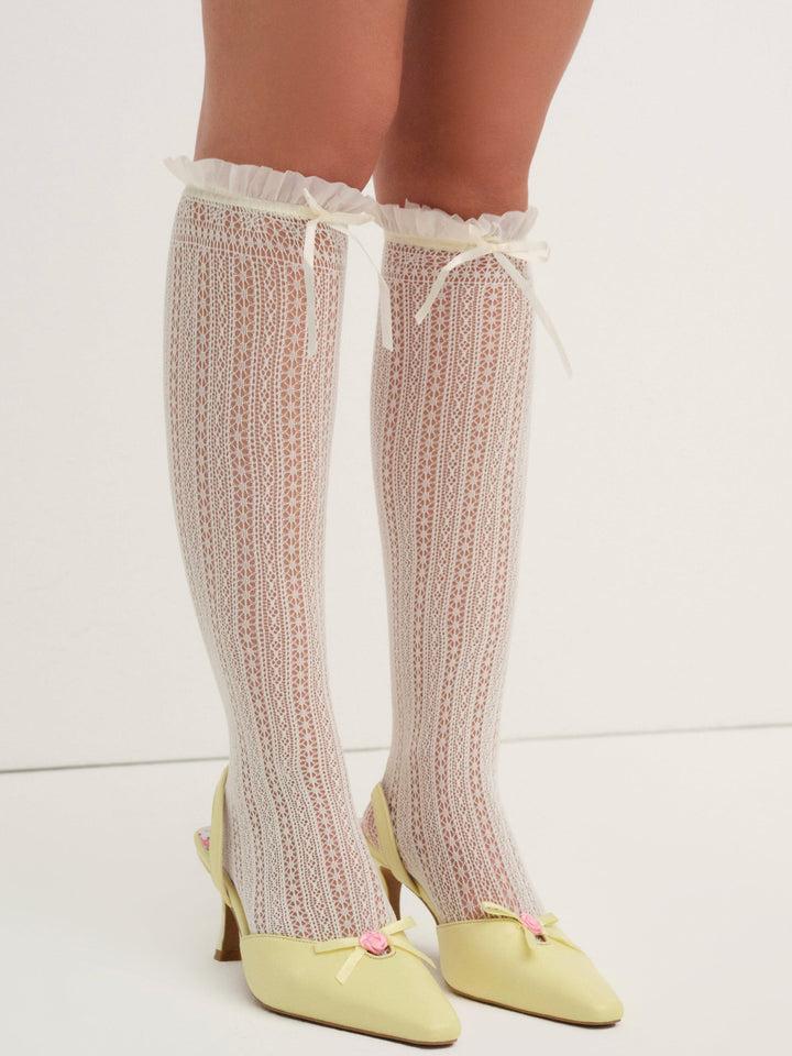 Suzette Heel — Yellow Product Image