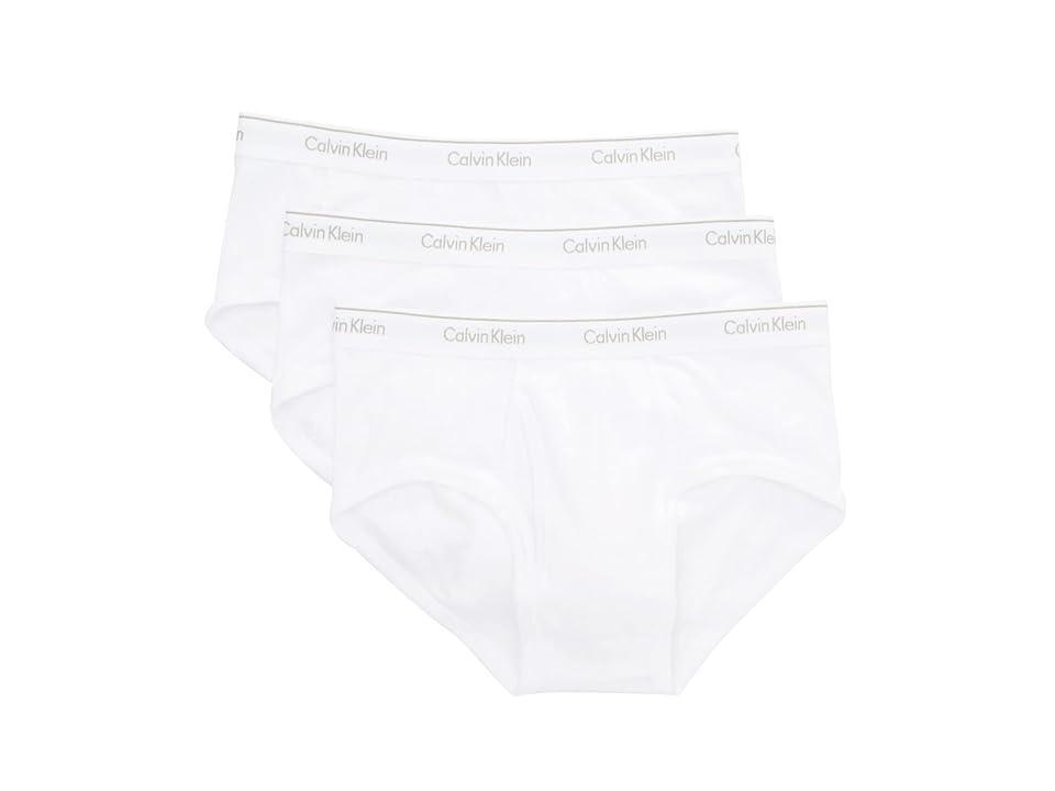 Men's Calvin Klein 3-Pack Cotton Classic Briefs, Size: Small, Black Product Image