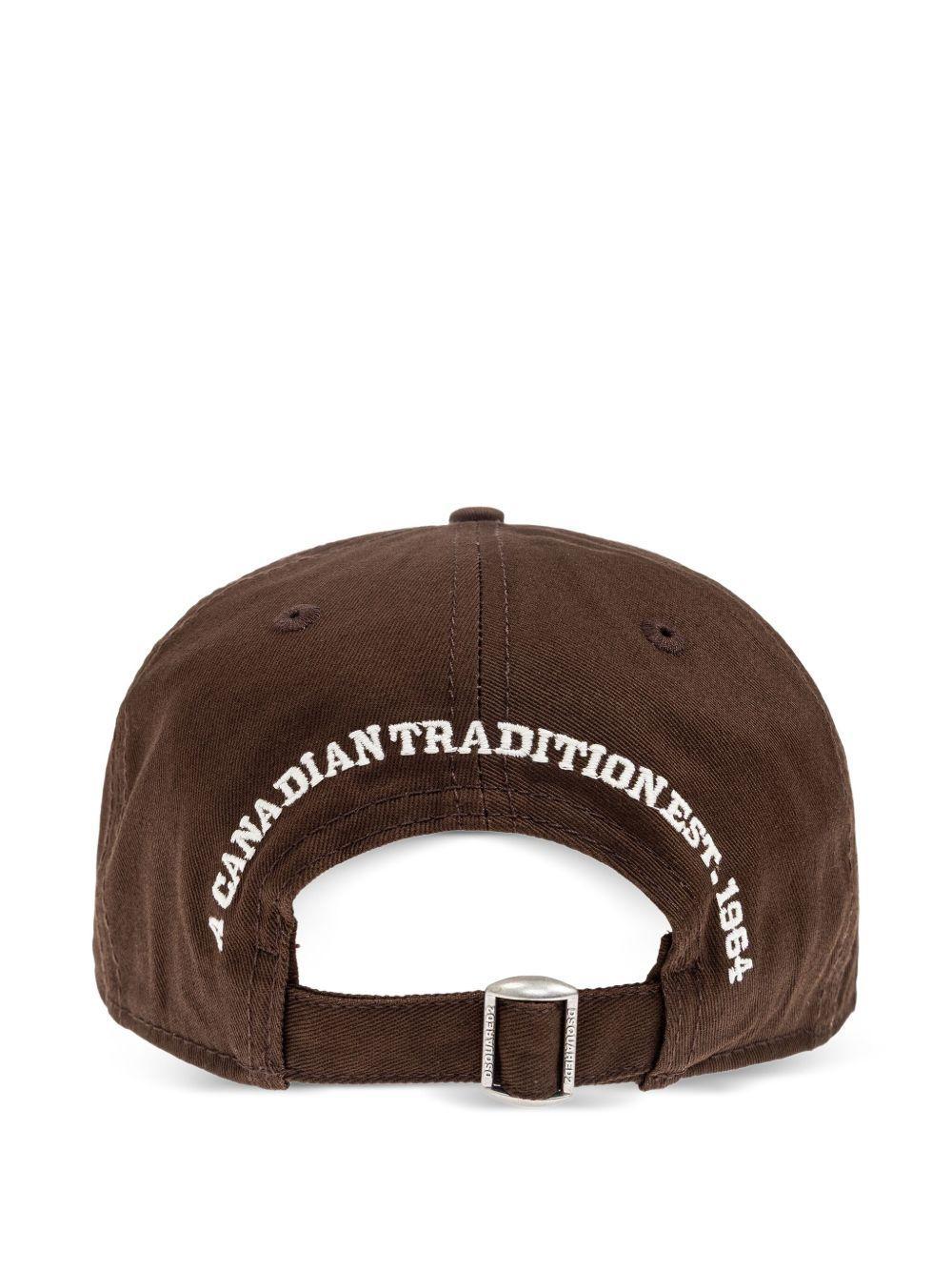 embroidered-patch baseball cap Product Image