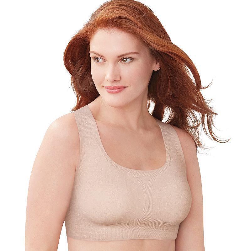 Bali Comfort Revolution Easylite Seamless Wireless Bra DF3491, Women's, Size: XXXL, Beige Product Image