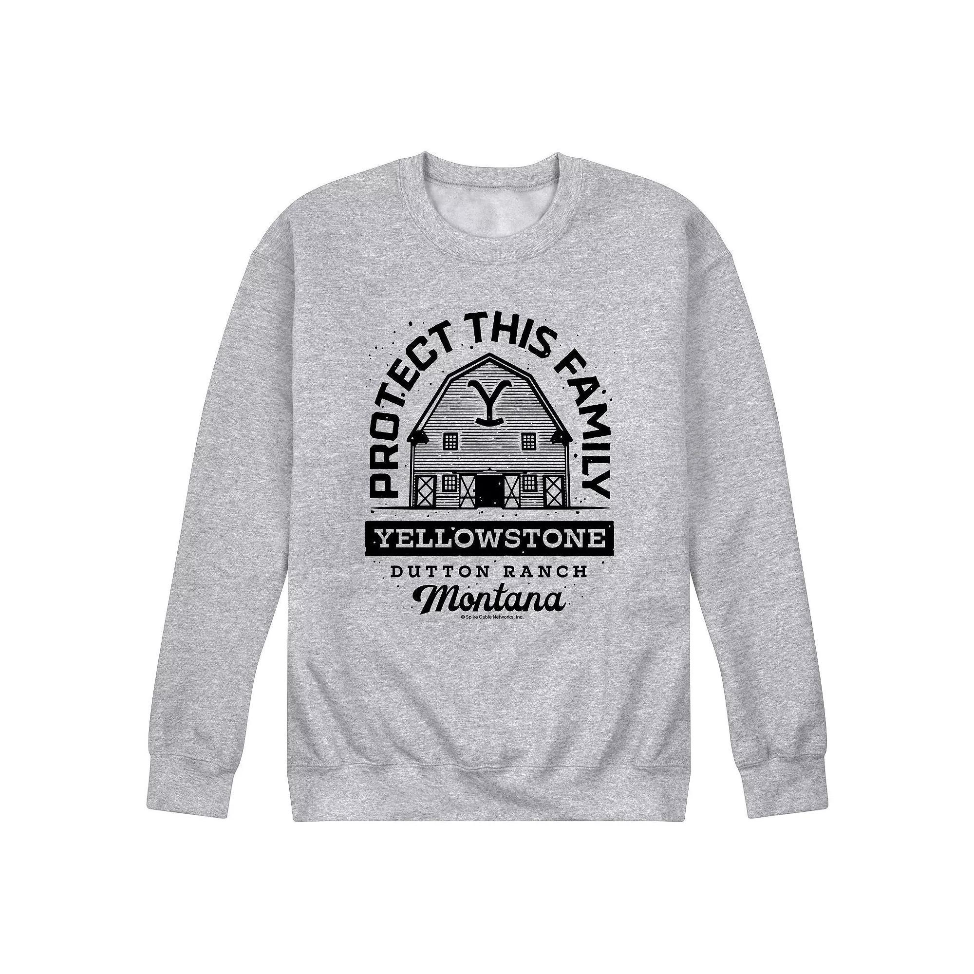 Men's Yellowstone Protect Family Sweatshirt,  Product Image