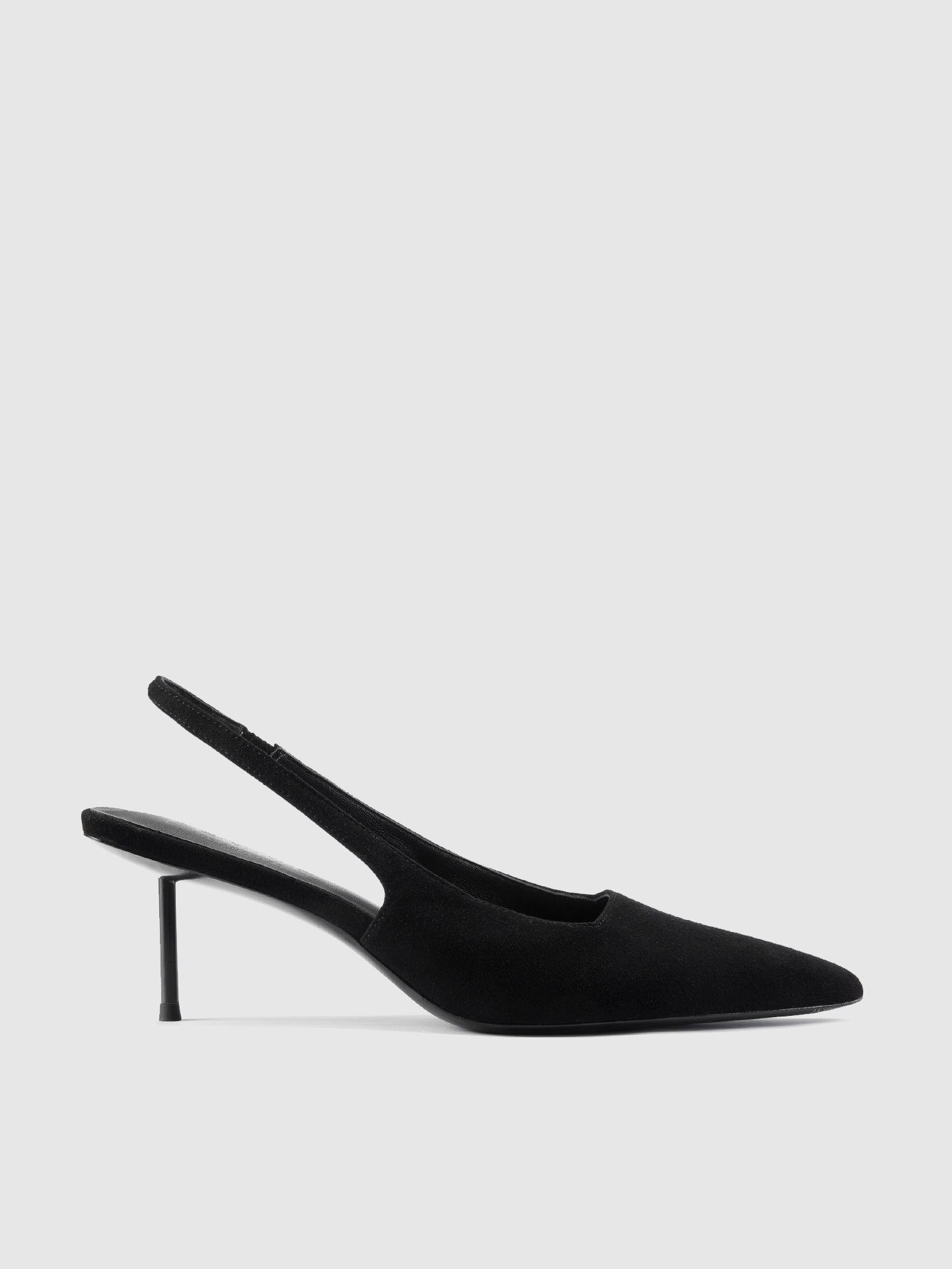 G55 Slingback - Suede Noir Product Image