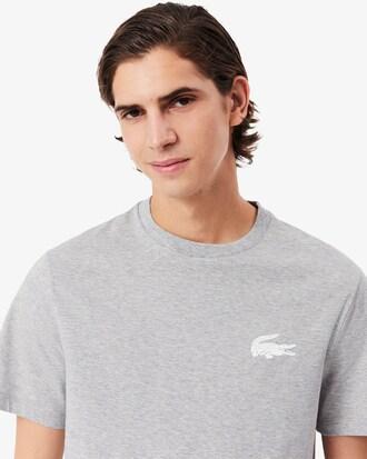 Crocodile Print Cotton Loungewear T-Shirt Product Image