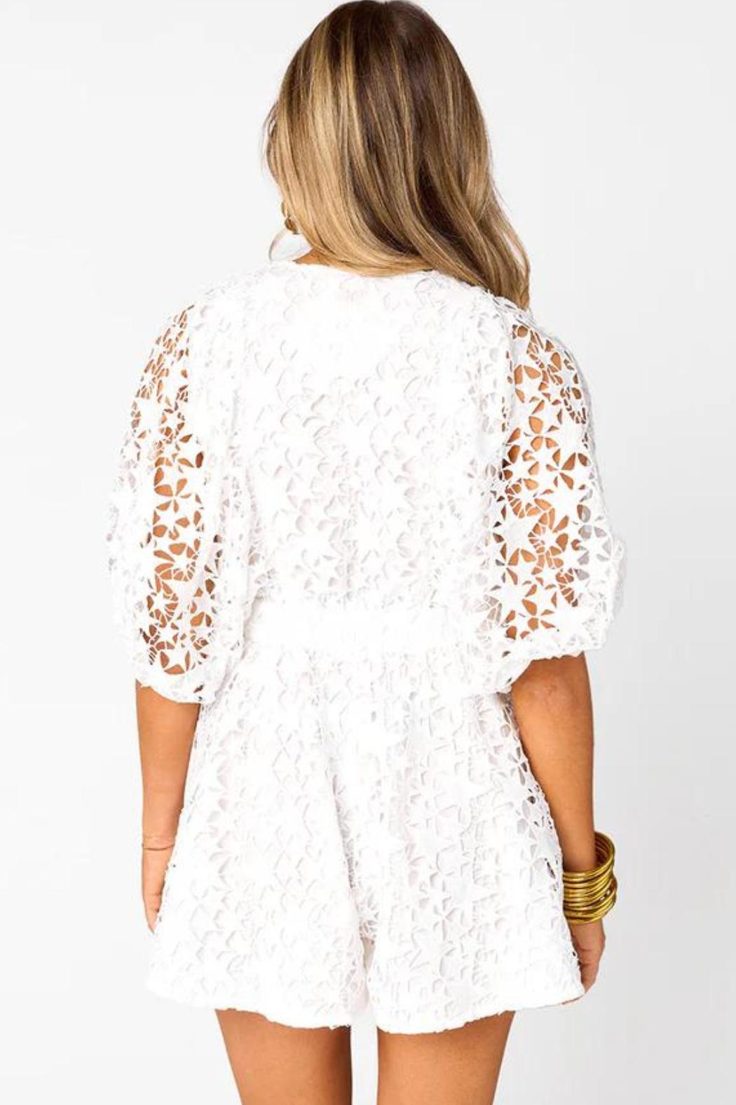 "Evan" Star Lace Romper Product Image