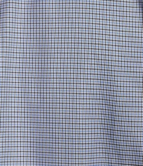Hart Schaffner Marx State Street Essentials Long Sleeve Spread Collar Non-Iron Houndstooth Sport Shirt Product Image