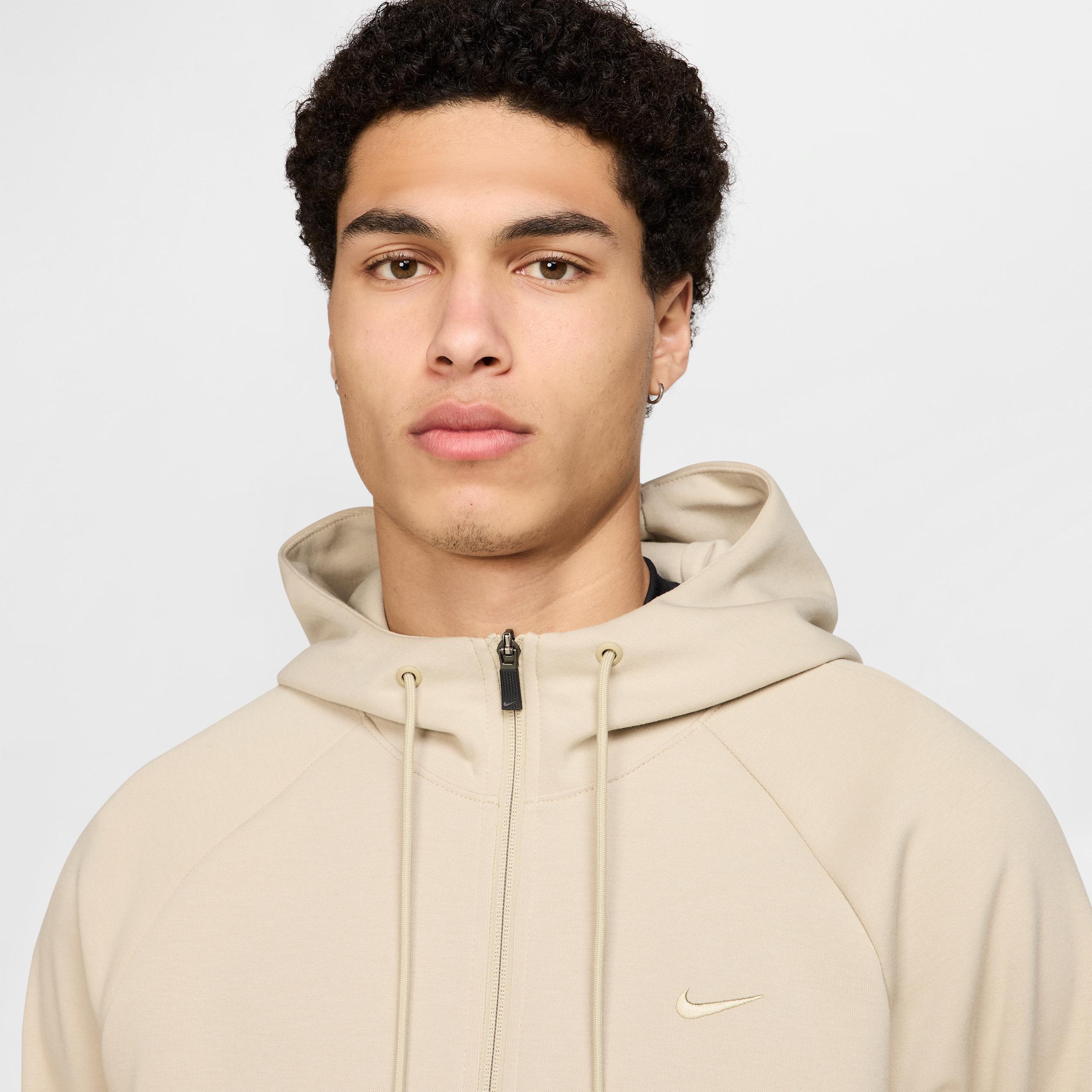 Nike Men's Primary Fleece Dri-FIT UV Full-Zip Performance Hoodie Product Image