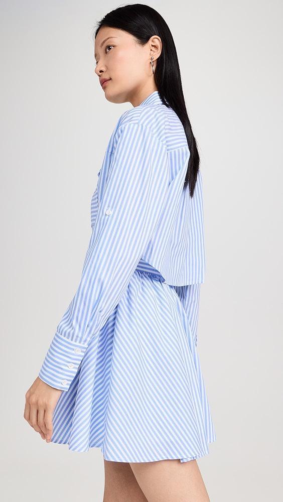 o.p.t Stripe Long Sleeve Dress | Shopbop Product Image