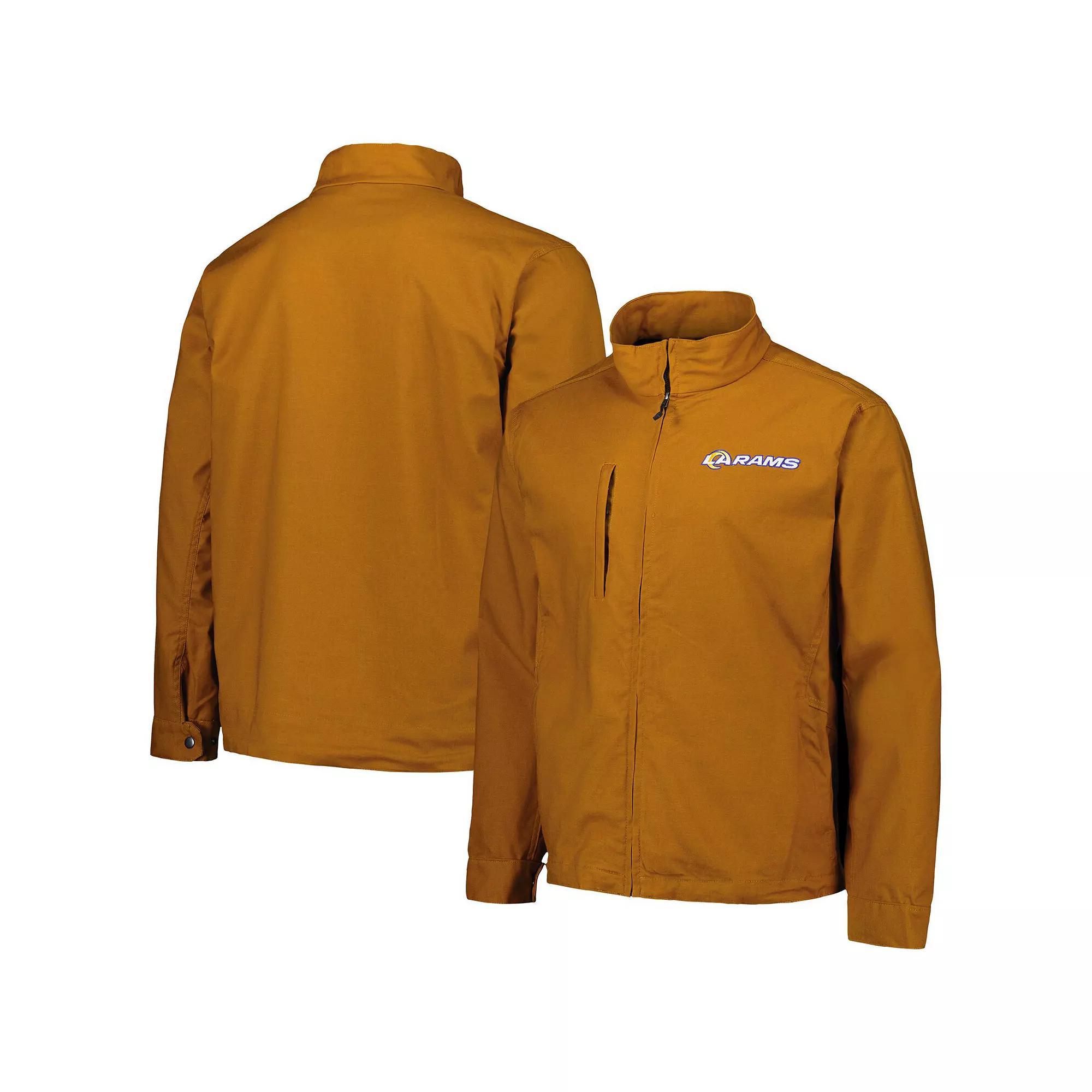 Mens Dunbrooke Tan Buffalo Bills Journey Workwear Tri-Blend Full-Zip Jacket Product Image