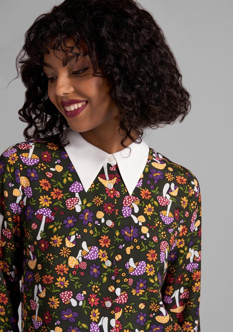 Point In Time Button-Up Top Product Image