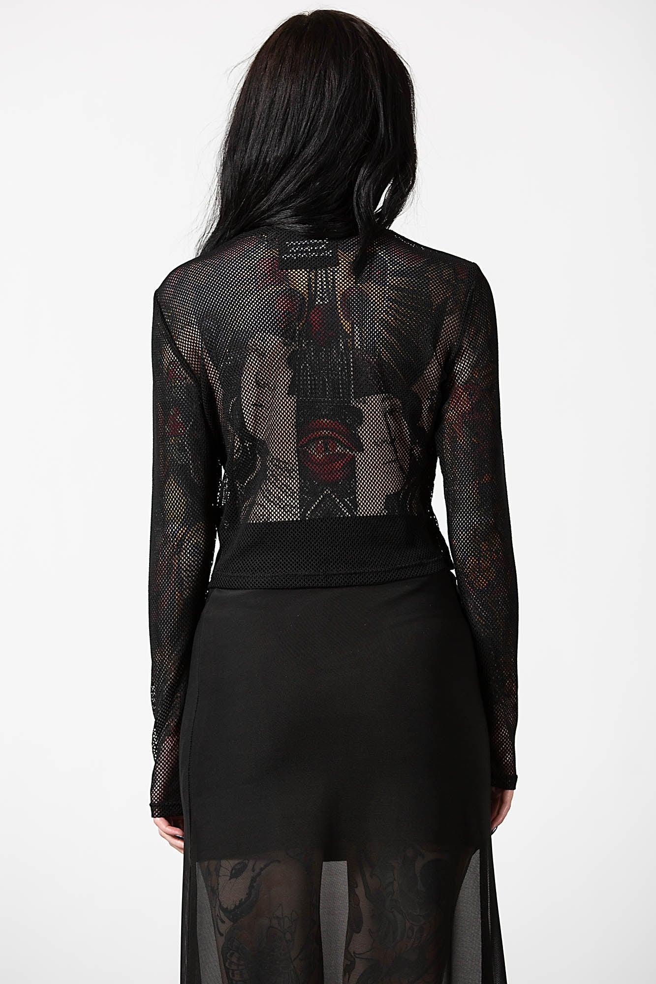 Planetary Party Mesh Top Female Product Image