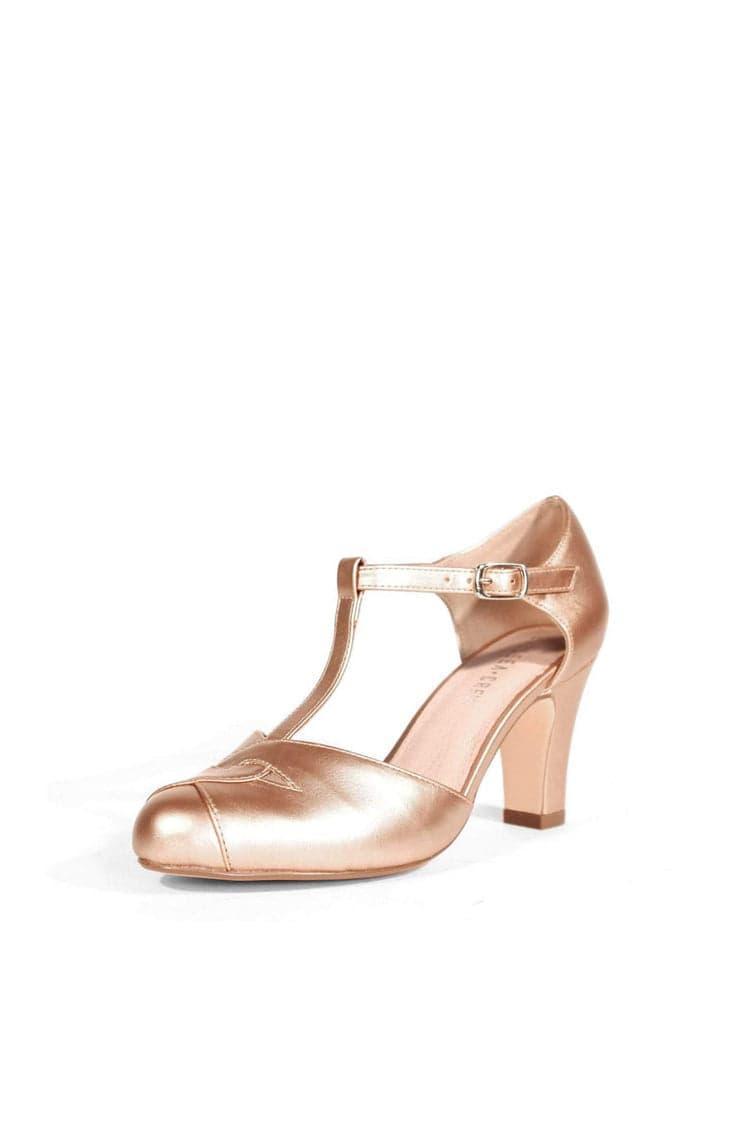 Glinda T-Strap Heels Product Image