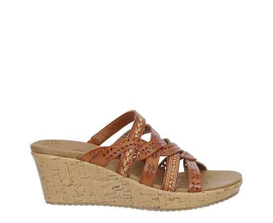 Skechers Womens Beverlee Wedge Sandal Product Image