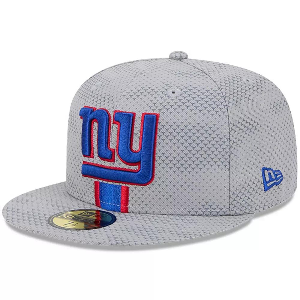 Men's New Era Gray New York Giants 2024 Sideline 59FIFTY Fitted Hat,  Product Image