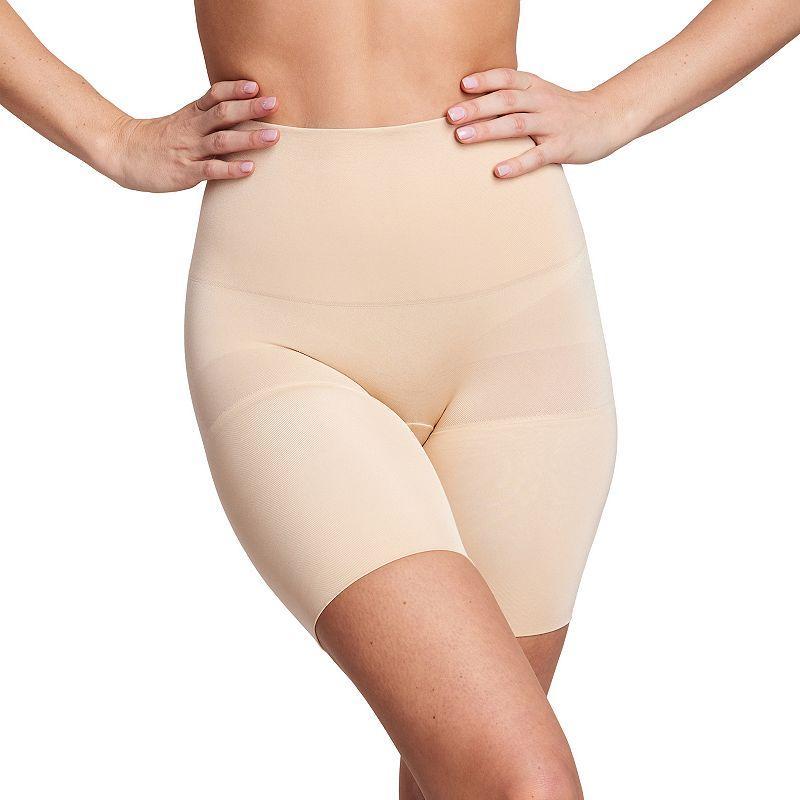 RED HOT by SPANX Womens Ultra-Firm Control Shapewear Flat Out Flawless Mid-Thigh FS3915 Product Image