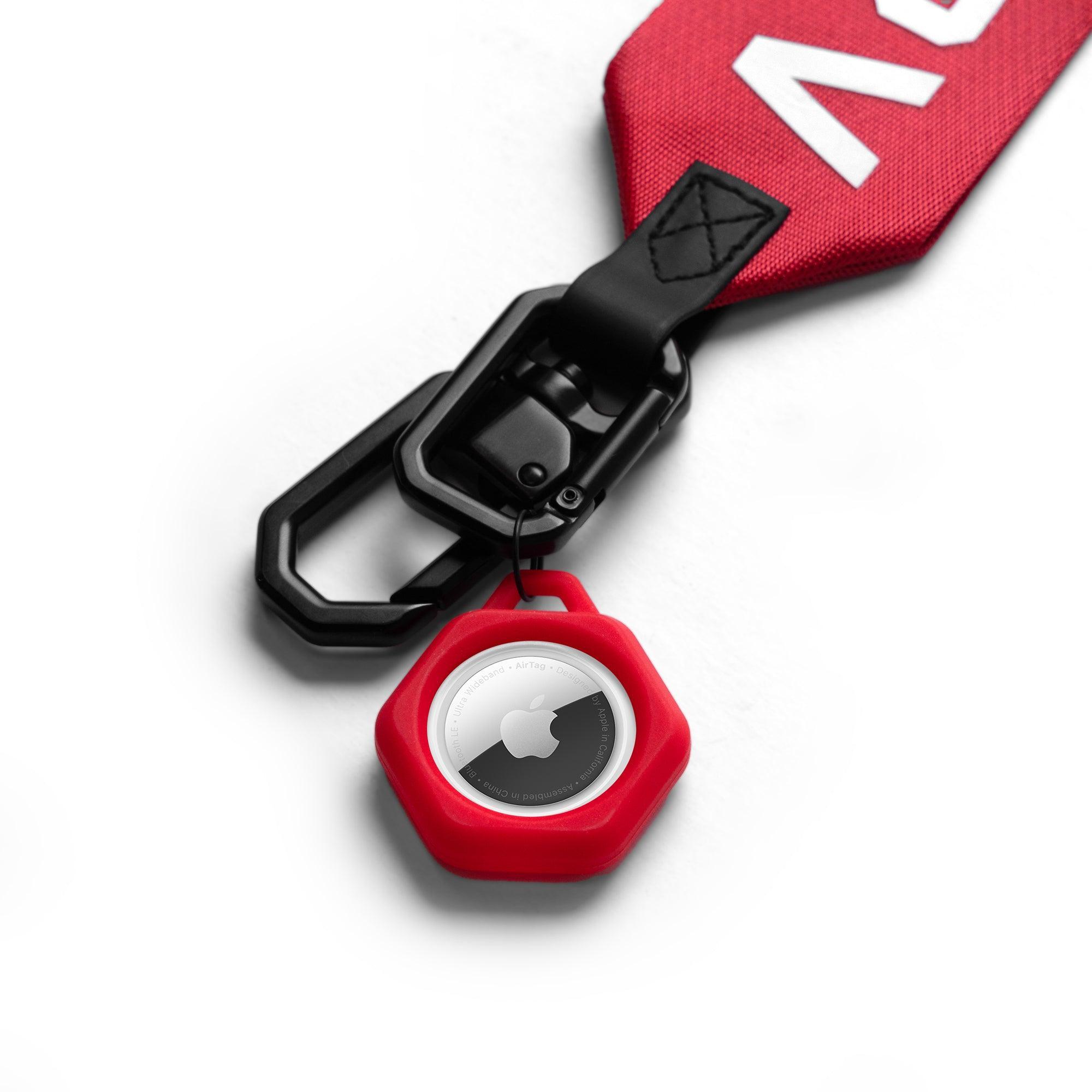 AirTag Lanyard Keychain - Red Product Image