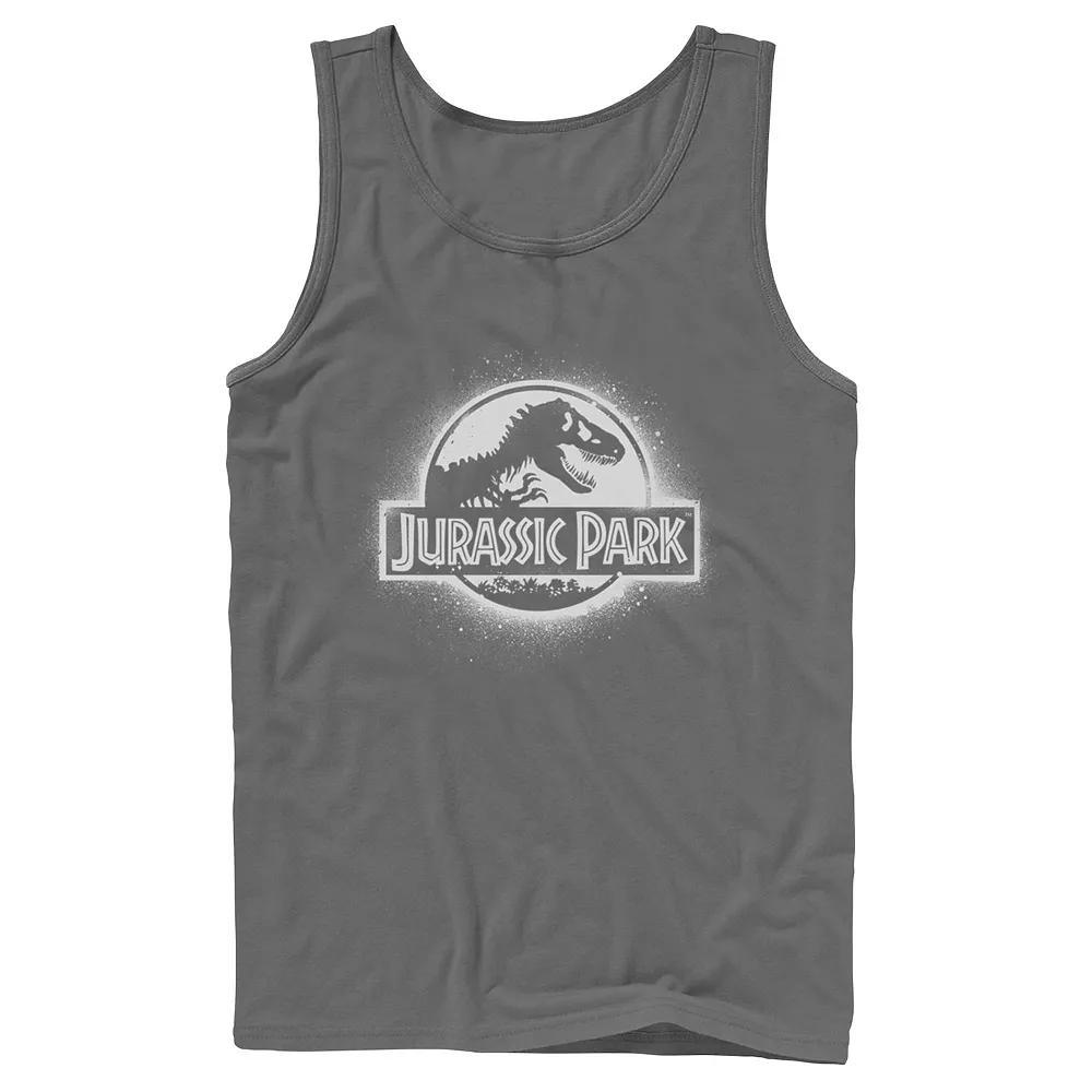 Men's Jurassic Park Retro Rex Scene Tank Top,  Product Image