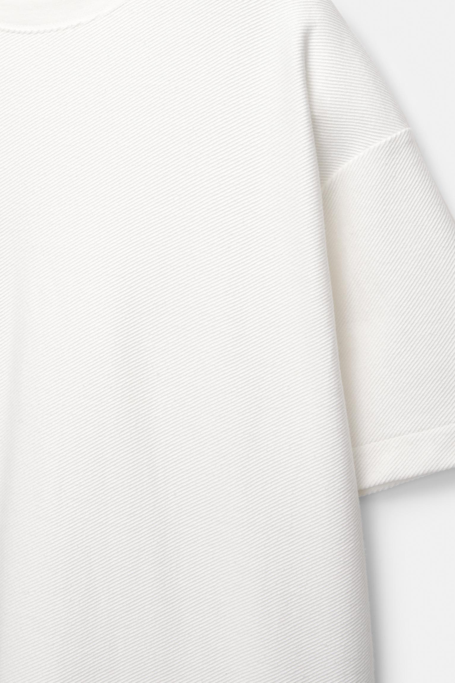 Textured short sleeve sweatshirt Product Image