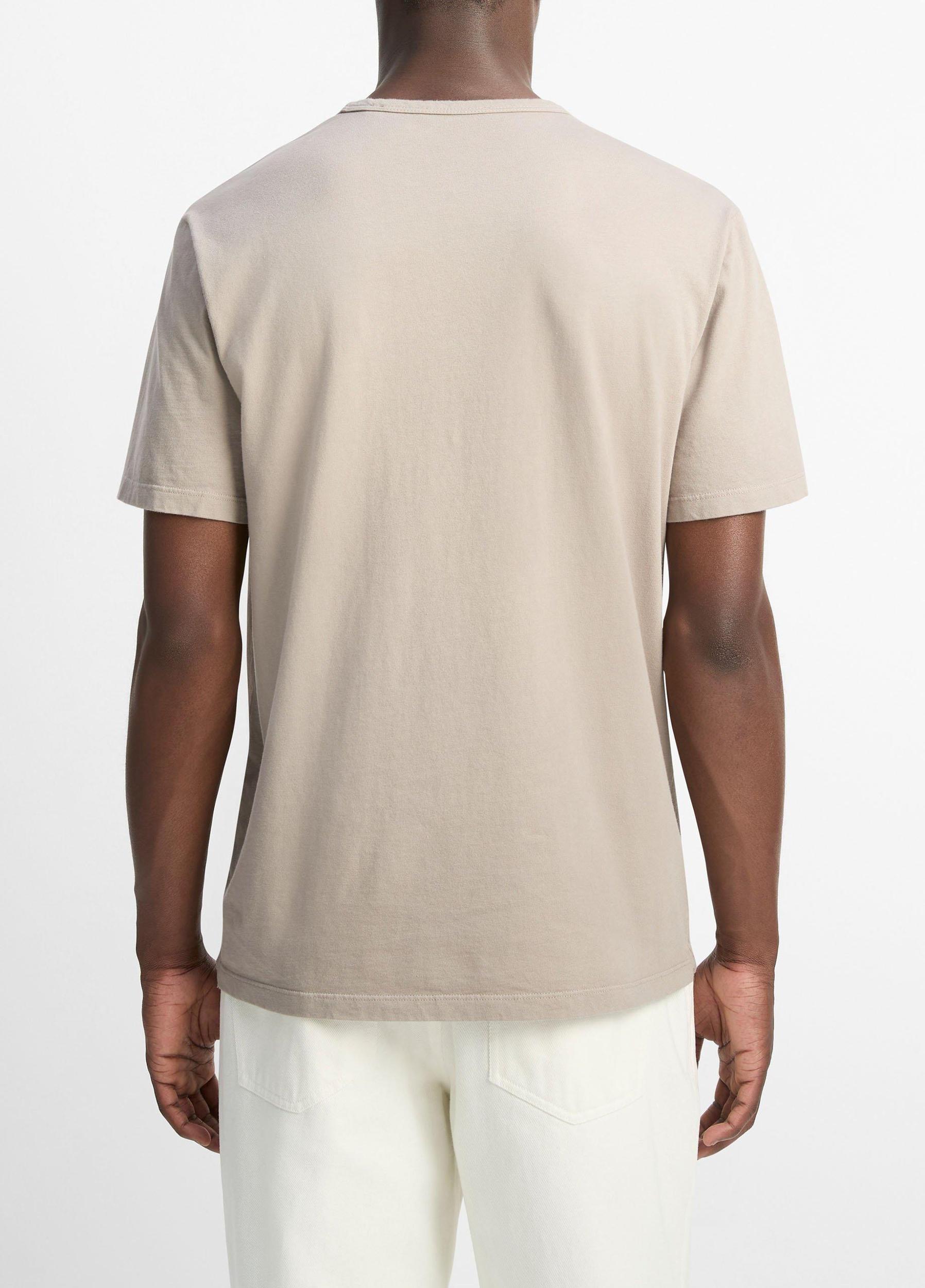 Garment Dye Cotton T-Shirt Product Image