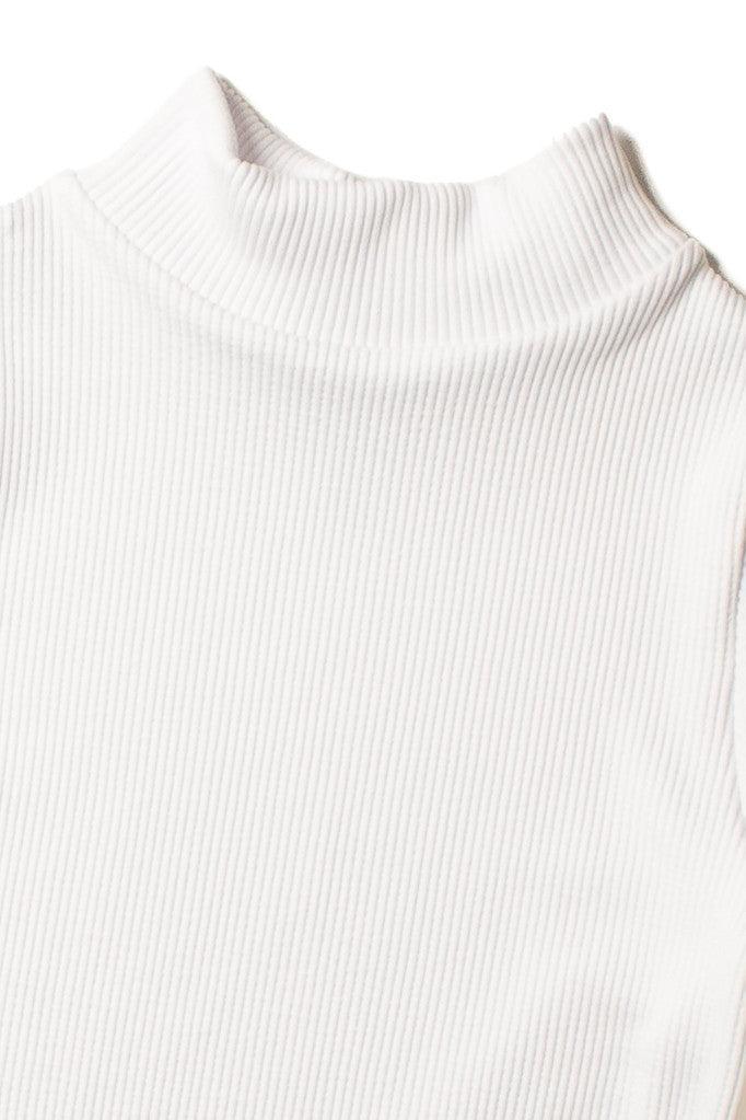 Seamless Short Sleeve Mock Neck Top Product Image