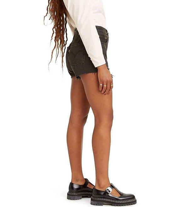 Levi's® 501 Original High Rise Frayed Hem Shorts Product Image