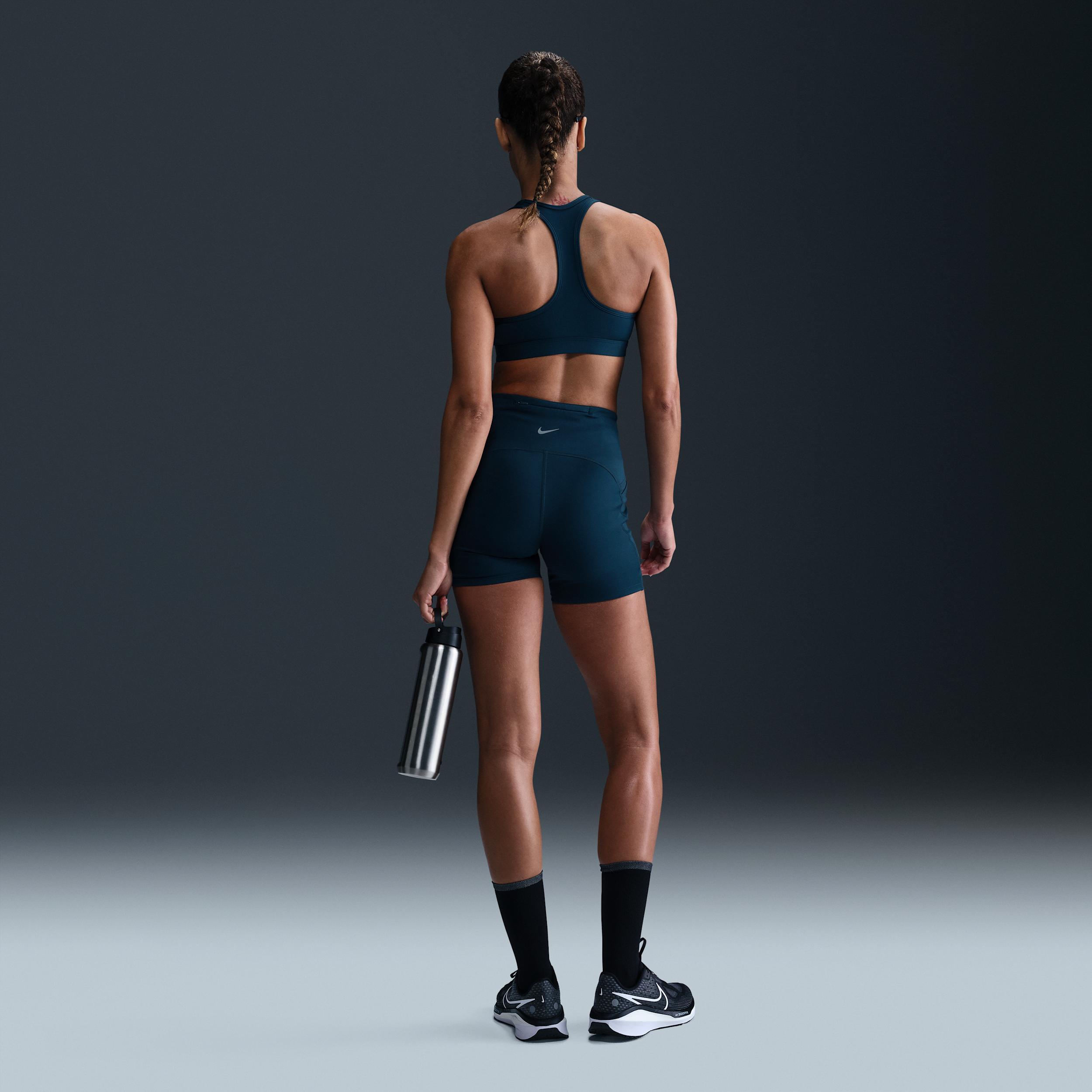 Nike Women's Swift High-Waisted 4" Tight Running Shorts with Pockets Product Image