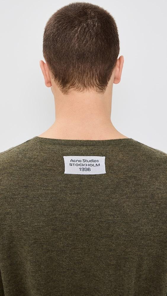 Acne Studios Kluna Cashmere Crewneck Sweater | Shopbop Product Image