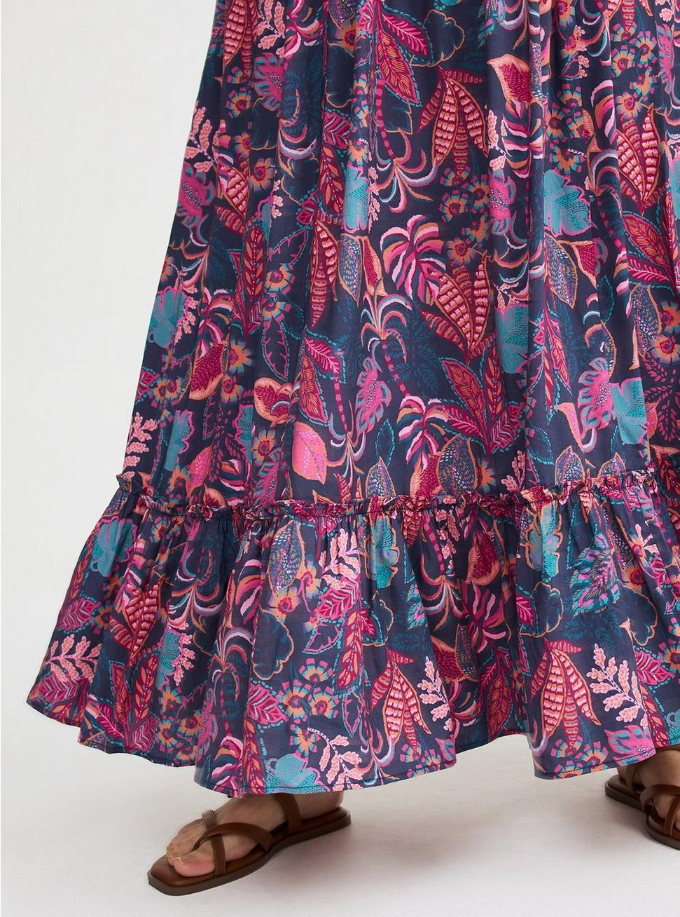 Challis Smocked Maxi Dress Product Image