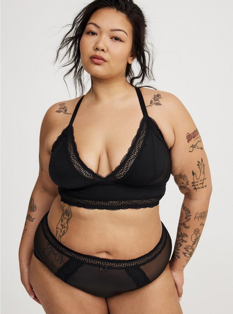 Lightly Lined Triangle Bralette Product Image