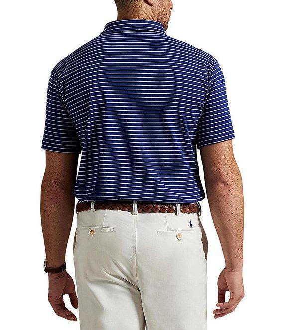 Polo Ralph Lauren Classic Fit Soft Cotton Stripe Short Sleeve Polo Shirt Product Image