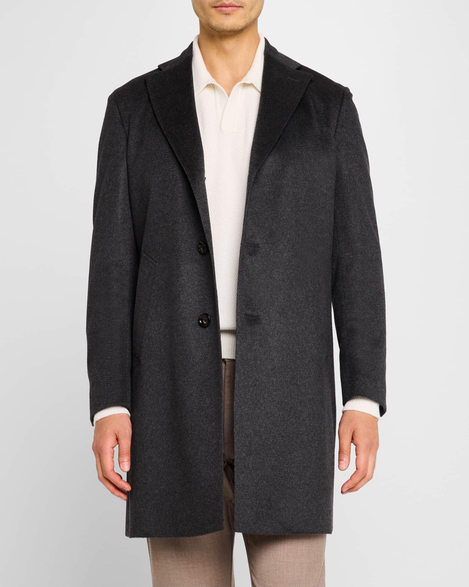 Men's Cashmere Topcoat Product Image