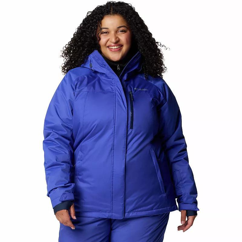 Plus Size Columbia Snowy Summit Insulated Jacket, Women's, Size: 3XL, Cirrus Gray Product Image