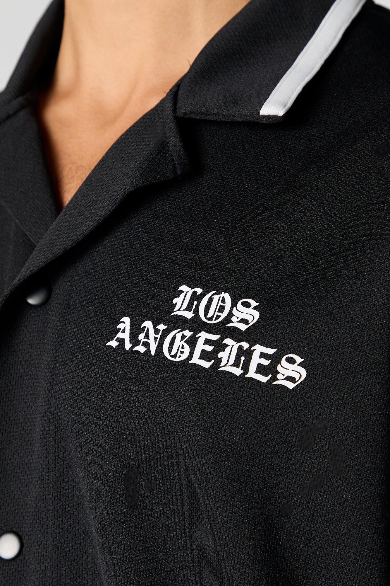 Los Angeles Graphic Mesh Baseball Jersey Male Product Image