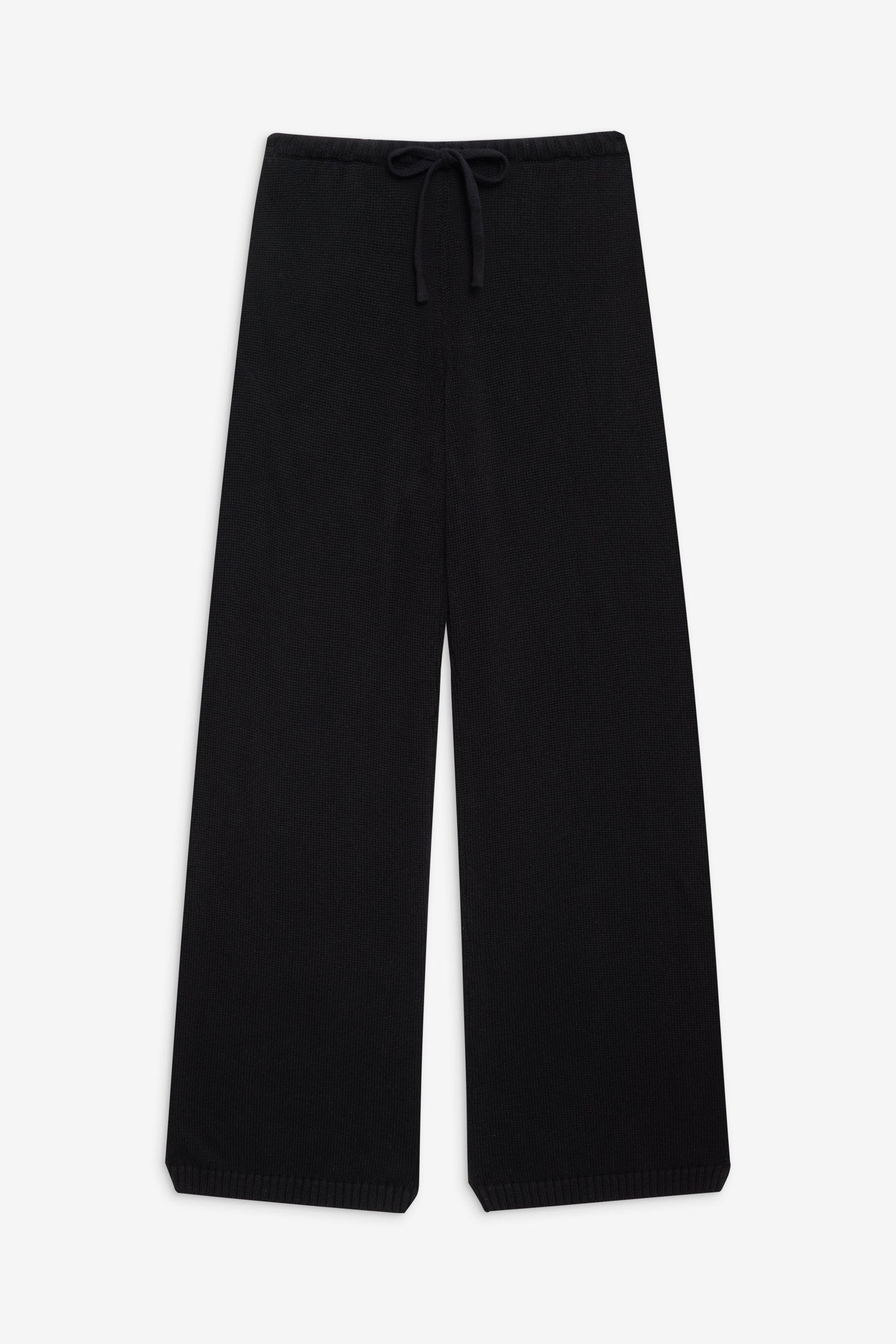 Wesley Knit Pants - Black Product Image