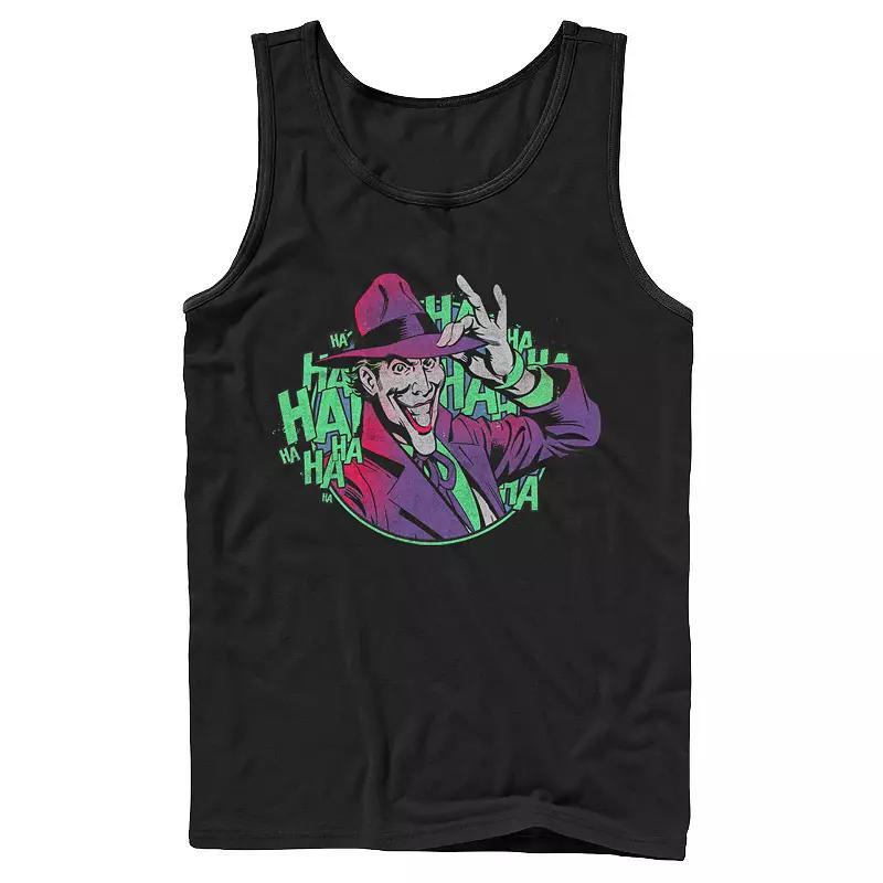 Mens DC Comics Batman The Jokers Hat Tank Top Product Image