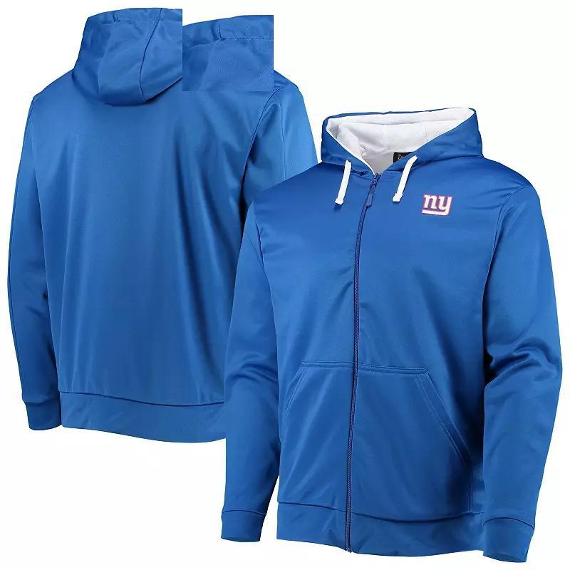 Men's Dunbrooke Royal/White New York Giants Apprentice Full-Zip Hoodie, Size: Large, Blue Product Image