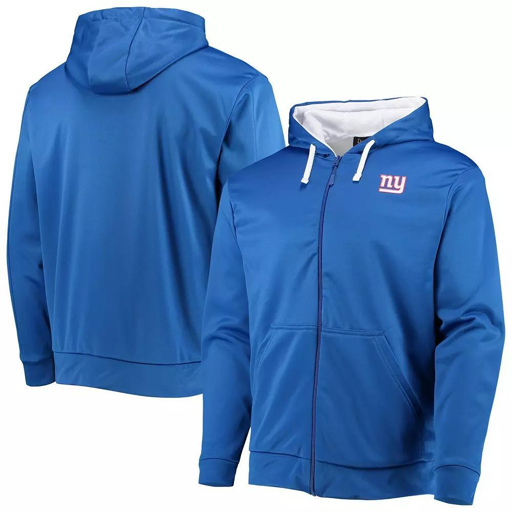 Men's Dunbrooke Royal/White New York Giants Apprentice Full-Zip Hoodie, Size: Large, Blue Product Image